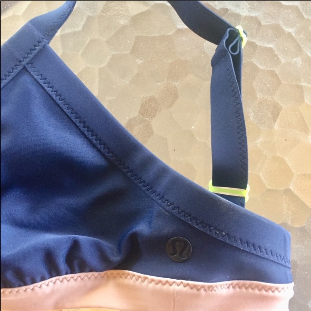 🌊Lululemon navy bikini top🌊☀️ - Picture 3 of 4